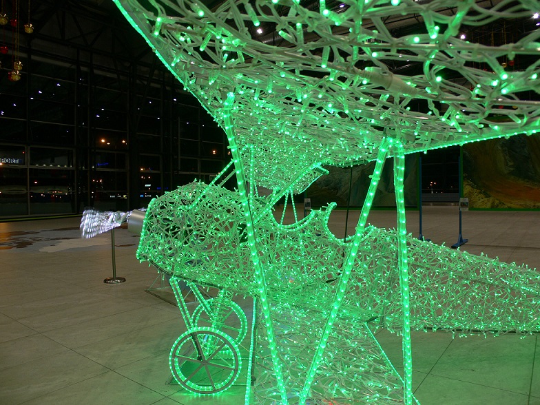 Světelný řetěz LED-PL-40 zelená/bk 4m, 40 LED