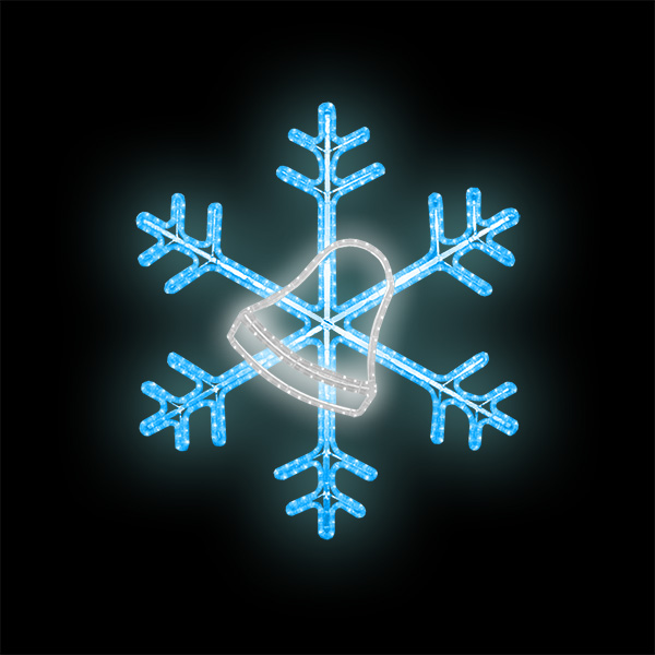 Světelný Dekor LED 8621 - 107x100cm