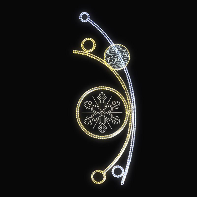 Světelný Dekor s plastovou vsadkou LED 1001 - 272 x 96cm