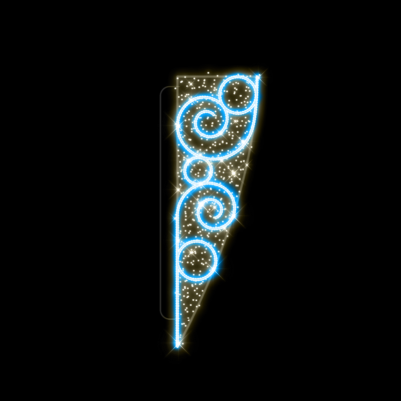 Světelný Dekor LED 9801 - 99x298cm