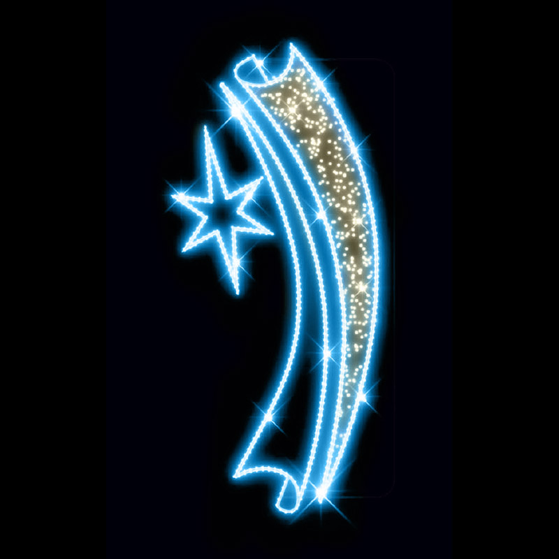 Světelný Dekor LED 9911 - 127x265cm