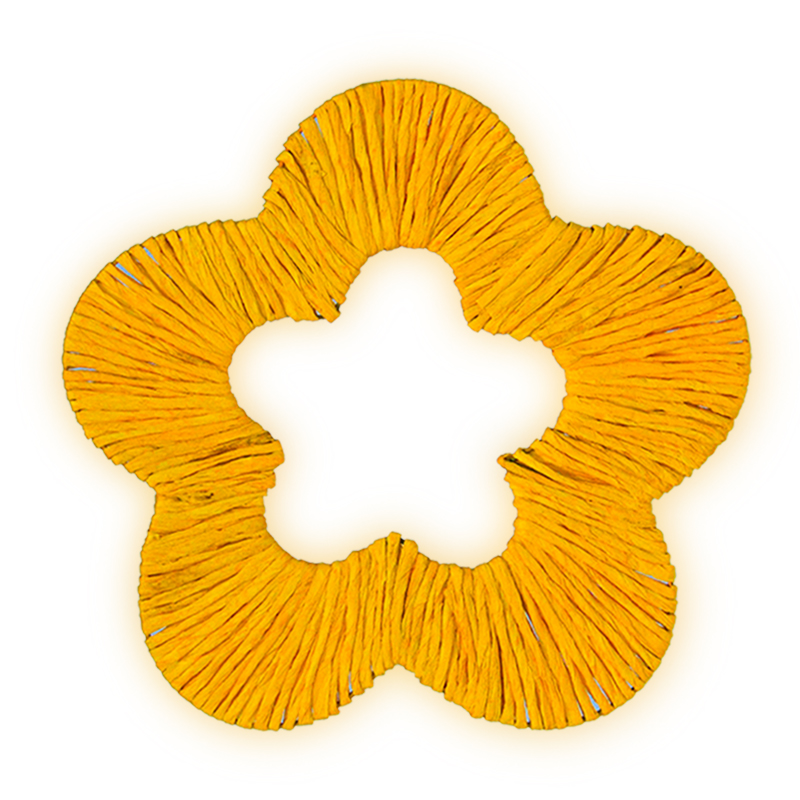 Papírová kytka B98415 - 15 cm