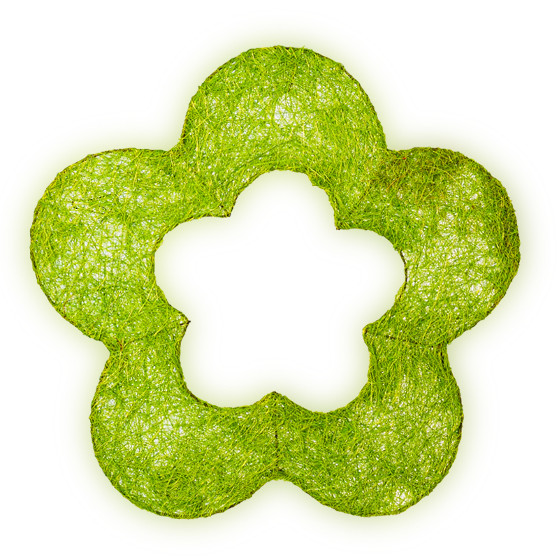 Sisalová kytka B54912 - 30 cm