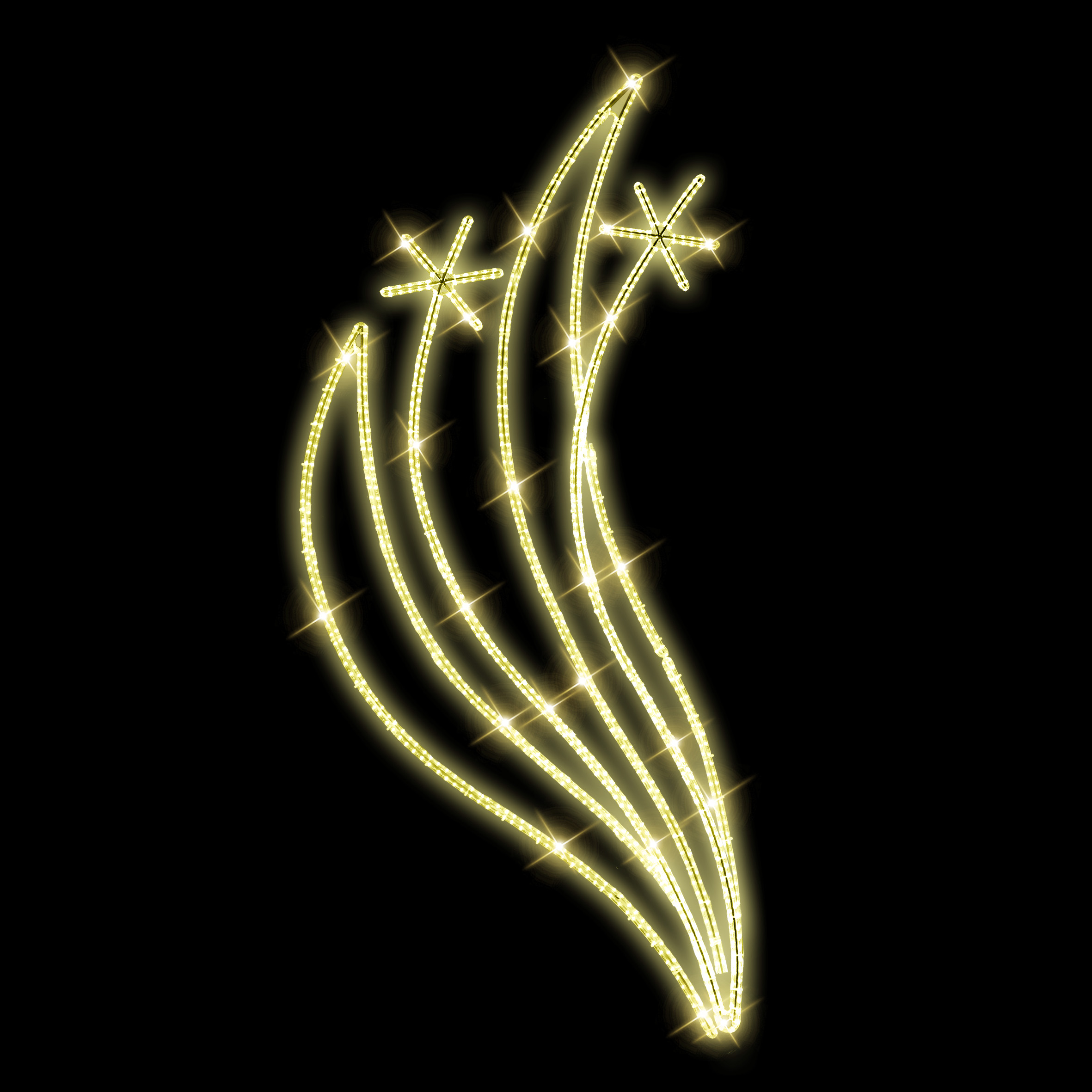 Světelný dekor LED s výpletem 1531 - 285 x 124 cm