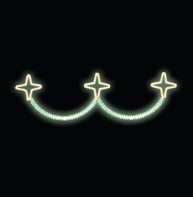 Světelný dekor LED 5341 - 198x57cm