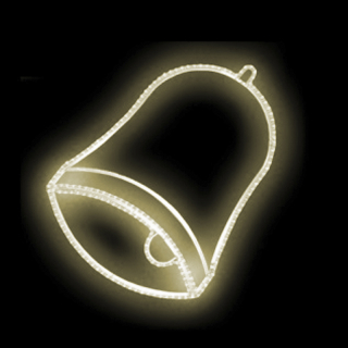 Světelný Dekor zvonek LED 5282 - 105 x 100 cm