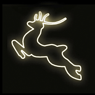 Světelný Dekor Jelen LED 5922 - 90 x 115 cm