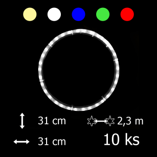 LED sada na strom OS-LDL-41 - 10 ks, rozteč 2 m