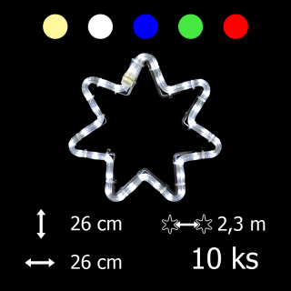 LED sada na strom OS-LDL-39 - 10 ks, rozteč 2 m