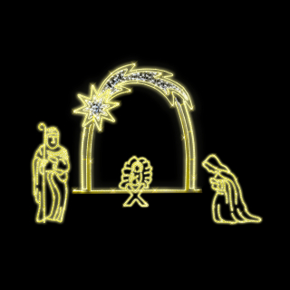 LED 2D betlém malý - 24 V