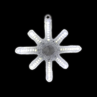 Snowfall crystal vločka ORION 25cm - oboustranná - 112L - 230 - W