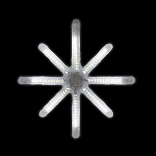 Snowfall crystal vločka ORION 40cm - oboustranná - 272L - 230V - W