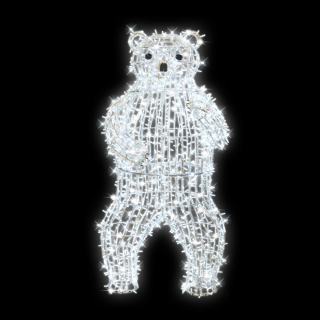3D LED medvěd velký stojící - N23/25 - 24 V - 205 x 97 x 77 cm
