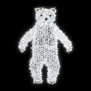 3D LED medvědice velká stojící - N24/25 - 24 V - 204 x 132 x 75 cm